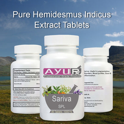 Sariva SPL Tablets (Hemidesmus Indicus)